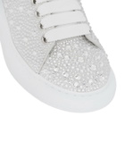 Alexander McQueen Embellished leather sneakers