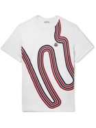 Moncler - Logo-Appliquéd Printed Cotton-Jersey T-Shirt - White