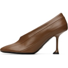Proenza Schouler Brown Tee 85 Pierced Heels