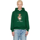 Polo Ralph Lauren Green Polo Bear Fleece Hoodie