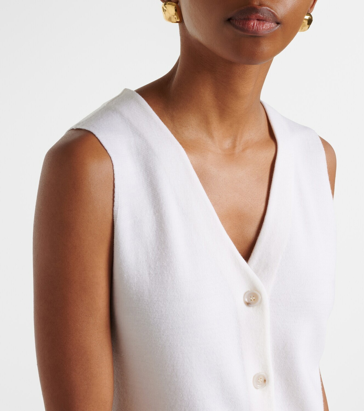 Jardin des Orangers Virgin wool vest