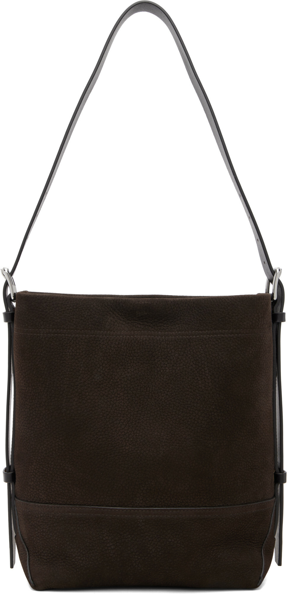 LEMAIRE Brown Small Belted Tote