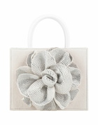 Mach & Mach Womens Handbag in Off white