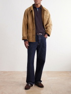 Altea - Half-Zip Virgin Wool Sweater - Brown