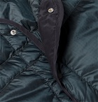nanamica - Quilted Nylon-Ripstop Down Jacket - Blue