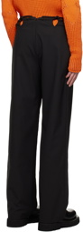 Dion Lee SSENSE Exclusive Black Rope Trousers