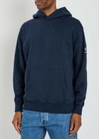 Sandbanks Logo-appliquéd Hooded Cotton Sweatshirt Navy