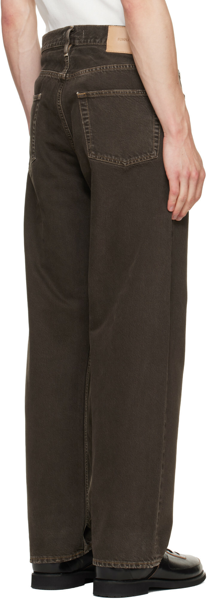 Sunflower Brown Loose Jeans