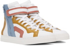 Pierre Hardy White & Multicolor 112 Sneakers