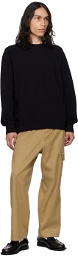 YMC Black Shrank Sweatshirt