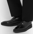 Berluti - Alessandro Exaggerated-Sole Leather Oxford Shoes - Black