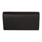 Maison Margiela Black Leather Bifold Travel Wallet