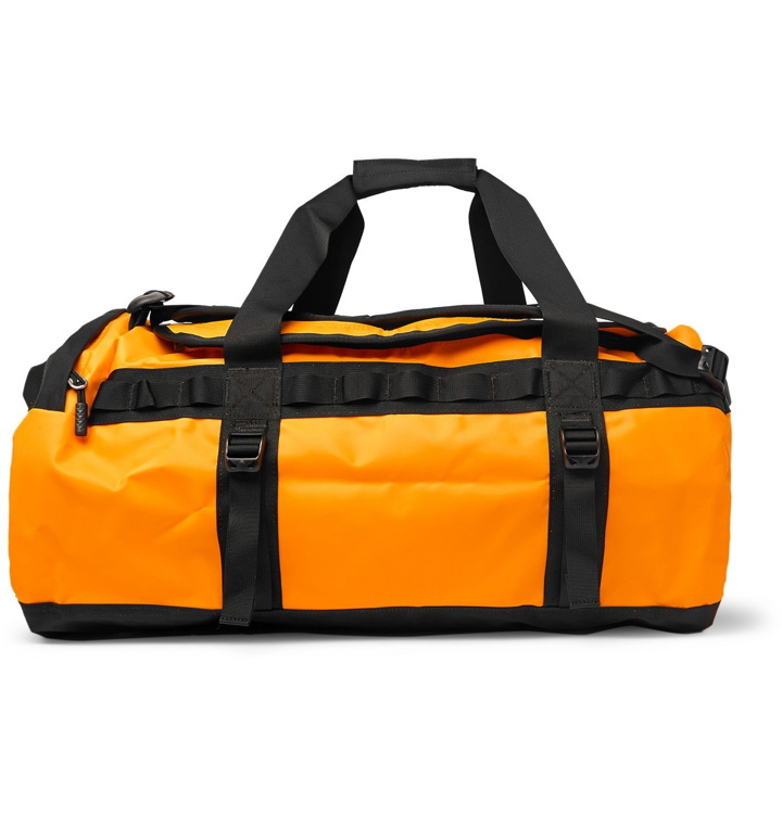 Photo: The North Face - Logo-Print Coated-Shell Duffle Bag - Yellow