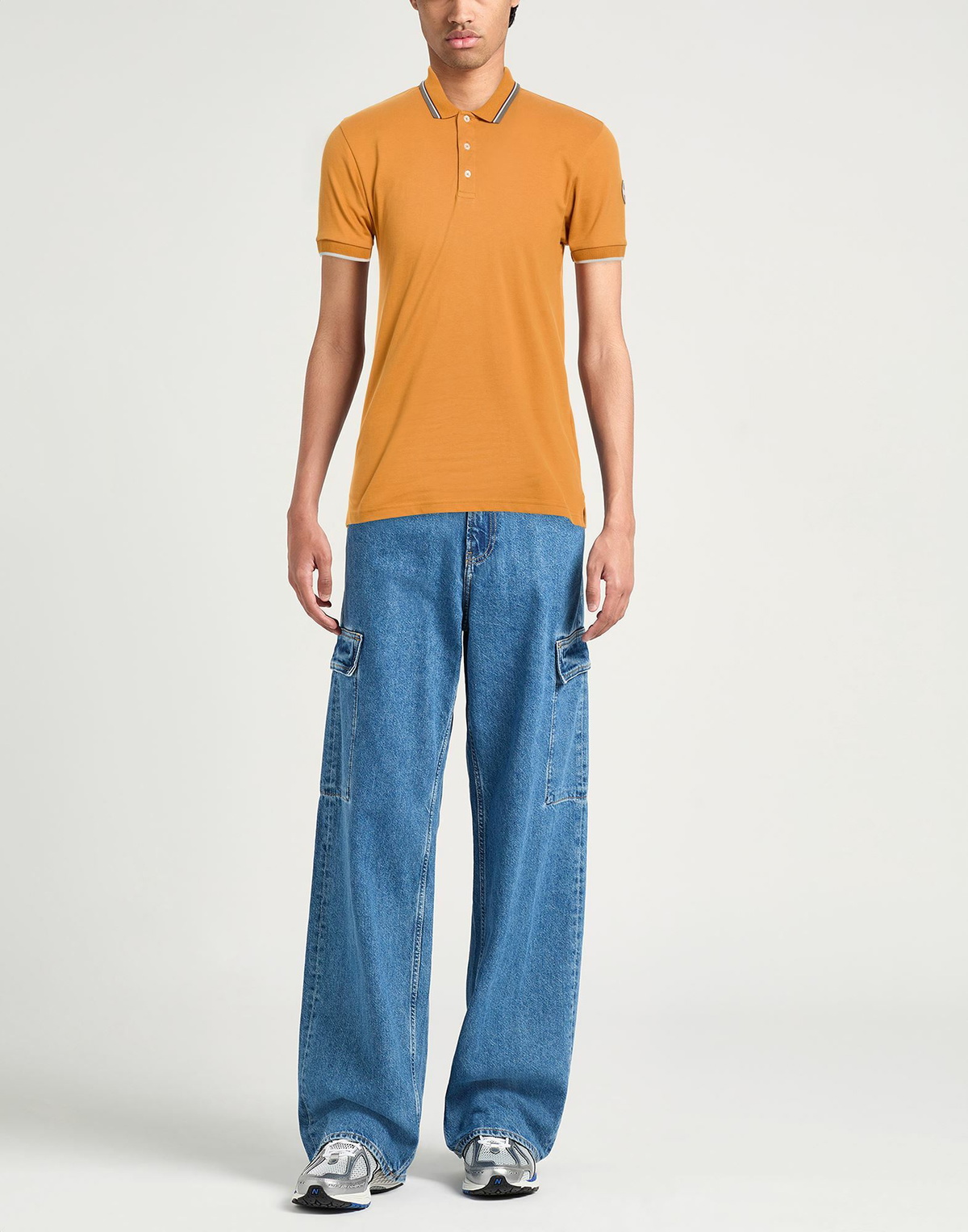 Colmar Mens Polo shirt in Mandarin
