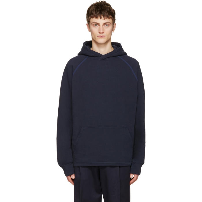 Photo: Childs Navy Cut-Off Hoodie