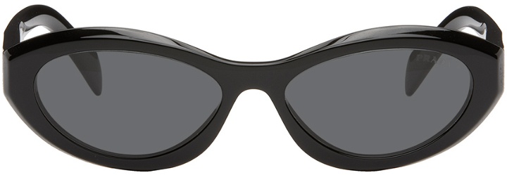 Photo: Prada Eyewear Black Symbole Sunglasses