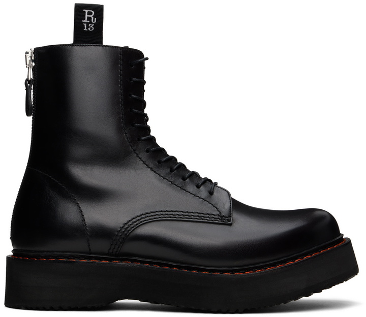 Photo: R13 Black Single Stack Boots