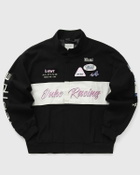 Duke & Dexter Alpine Formula One Team Racing Jacket Black Mens Bomber Jacket
