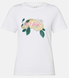 Chloé Printed cotton T-shirt