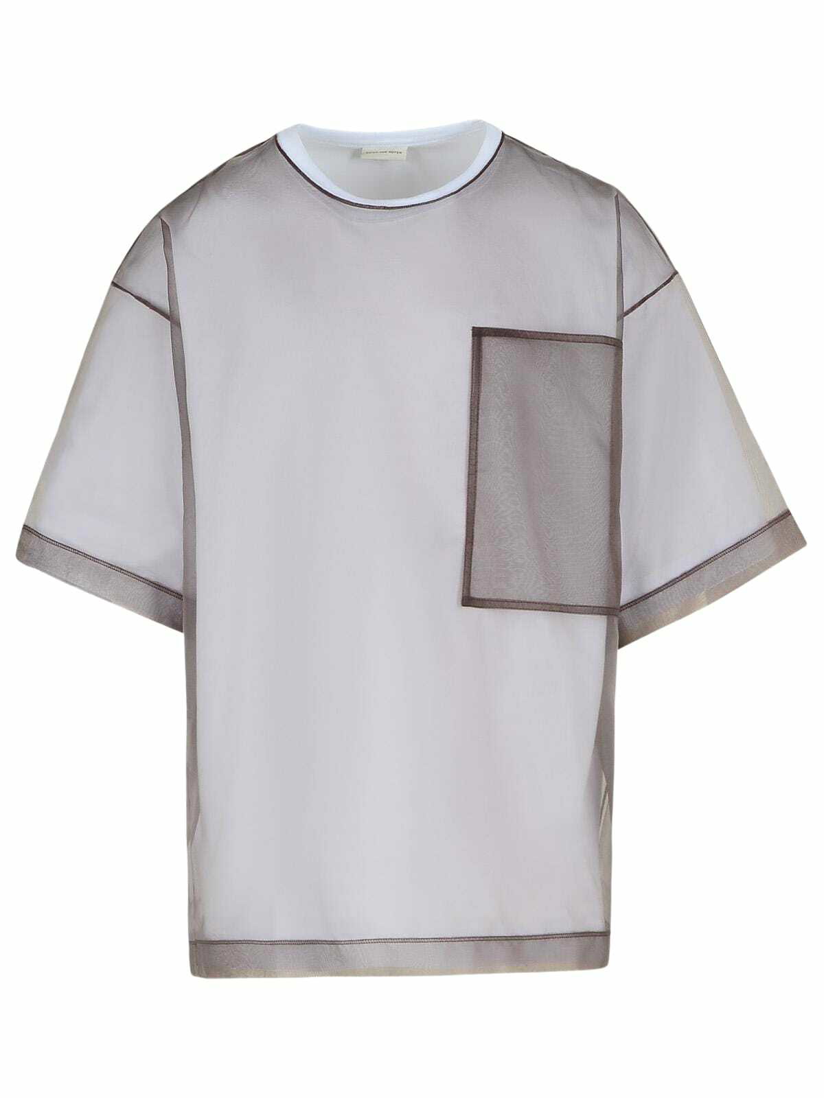Dries Van Noten Hemmings Printed Double Sleeve T-shirt Dries