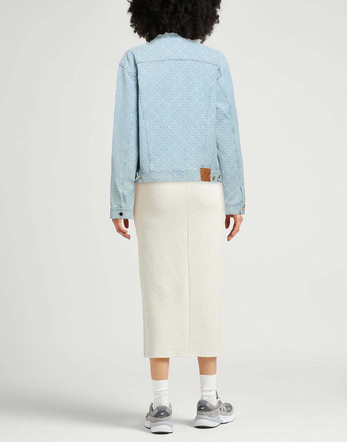 Casablanca Womens Jacket Sky in Blue