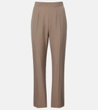 The Row Eranza wool straight pants