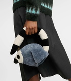 Loewe x Suna Fujita Lemur shearling crossbody bag