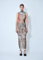 Jean Paul Gaultier Fire Mesh Tank Top