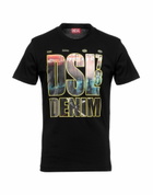 Diesel Mens T-shirt in Black