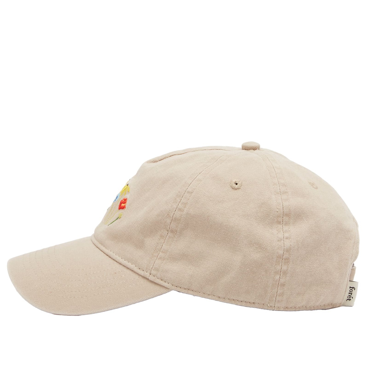 Foret Men's Botanic Washed Cap in Khaki 