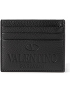 VALENTINO - Valentino Garavani Logo-Debossed Full-Grain Leather Cardholder