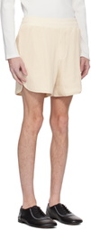 Wales Bonner Off-White Song Jersey Shorts
