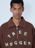 Story MFG Half-Zip Collared Sweatshirt