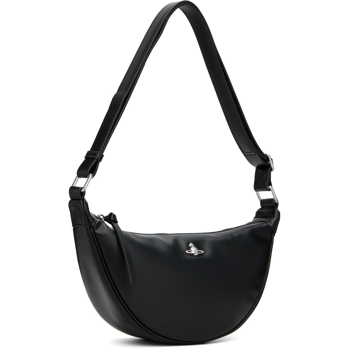 Vivienne Westwood Black Lacey Crossbody Bag