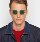 Native Sons - Seeger Round-Frame Gold-Tone Sunglasses - Gold