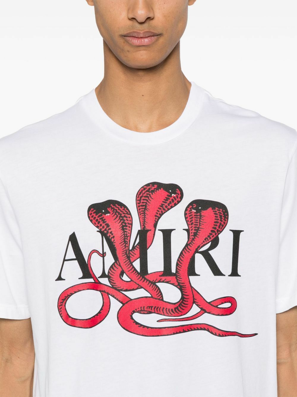 AMIRI White Poison Cotton T-Shirt Amiri
