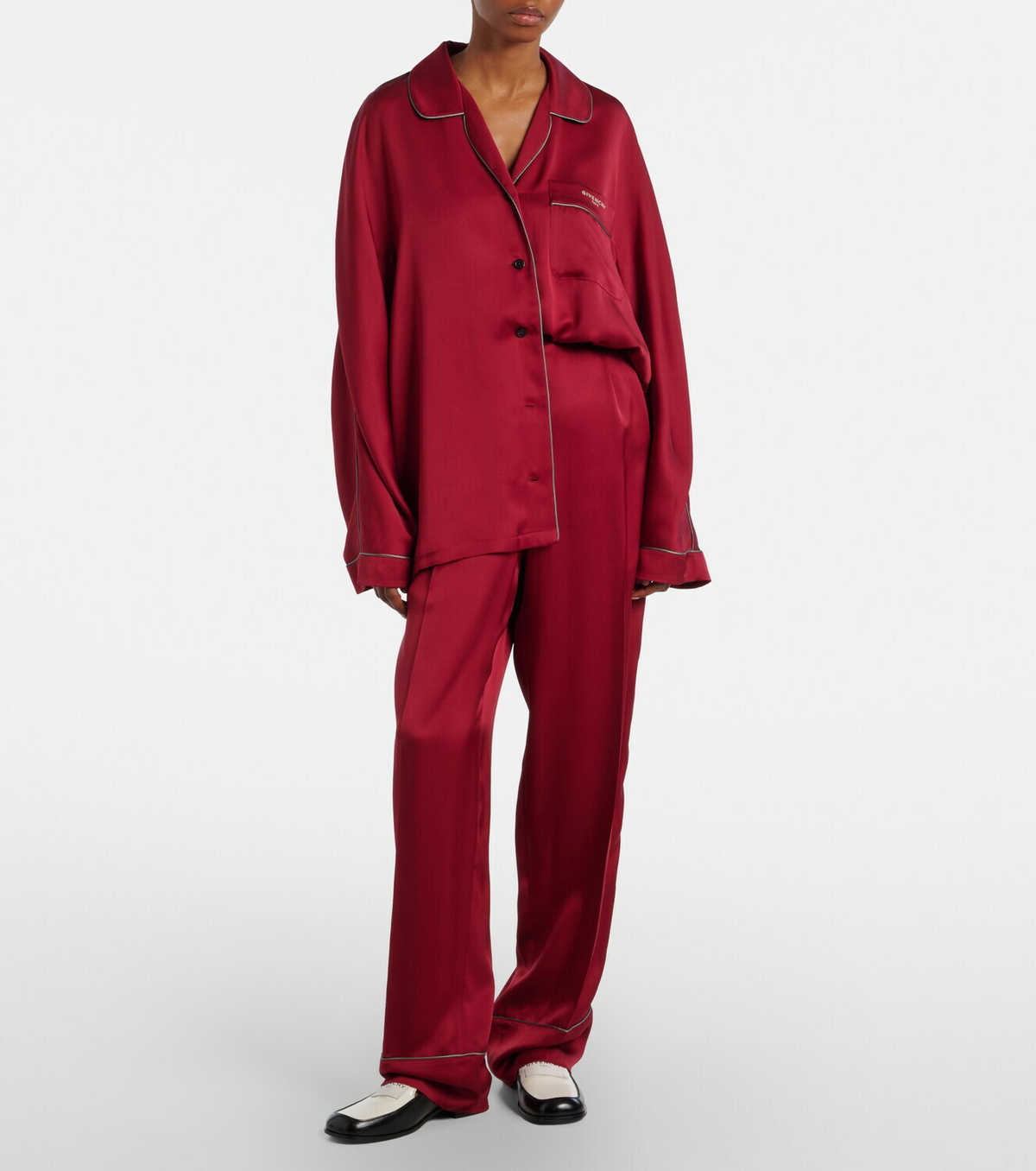 Givenchy Silk satin shirt