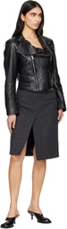 Maison Margiela Black Tabi City Evening Mule Heels