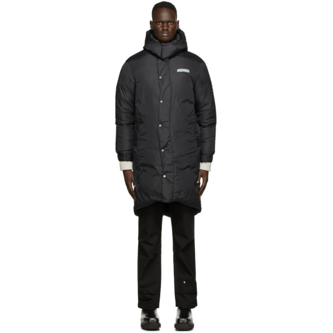 Photo: ADER error Black Down Torn Label Puffer Coat