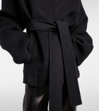 Khaite Alder belted wool jacket