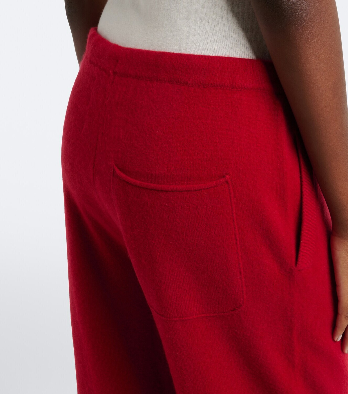 Extreme Cashmere N°320 Rush cashmere-blend wide-leg pants