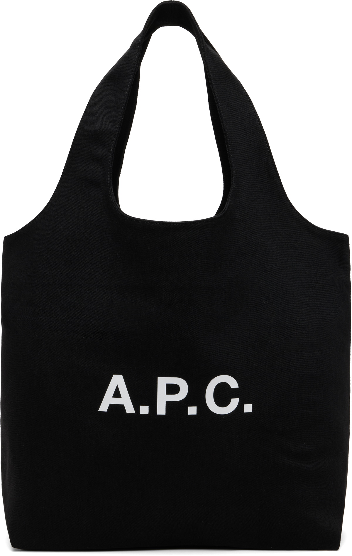 A.P.C. - Laure Logo-Print Denim Tote Bag A.P.C.