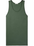 LEMAIRE - Slim-Fit Cotton-Jersey Tank - Green