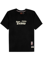 Evisu Daicock Printed Cotton T-shirt Black