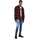 Dsquared2 Blue Distressed Skater Jeans