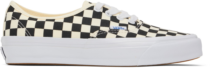 Photo: Vans Off-White & Black Authentic Reissue 44 Sneakers