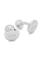 Boss Logo-engraved Cufflinks - Silver - One Size