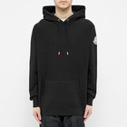 Moncler Men's Genius 1952 x Awake Back Print Hoody in Black