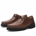 Clarks Originals Men's Walla Yukoner Shoes in Brown Leather