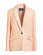 Karl Lagerfeld Womens Blazer in Orange